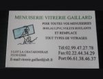 MENUISERIE VITRERIE GAILLARD Essé