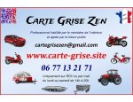 CARTE GRISE ZEN 72200