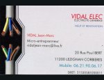 VIDAL JEAN-MARC ELECTRICITÉ GÉNÉRALE Lézignan-Corbières