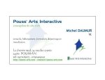 POUSS ARTS INTERACTIVE Poussan