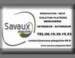 SAVAUX PLAQUISTE 59215
