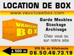 VAUCLUSE BOX Carpentras