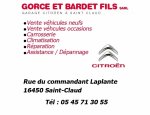 GORCE ET BARDET FILS Saint-Claud